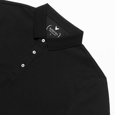 Поло COTTON BLACK