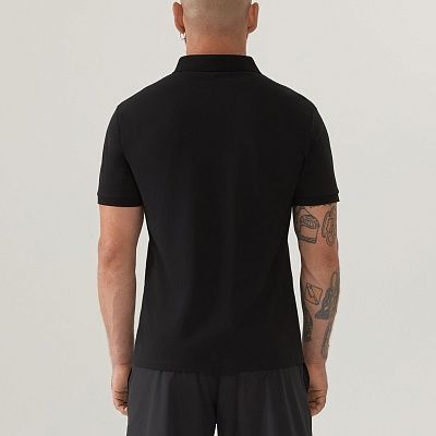 Поло COTTON BLACK