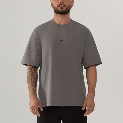 Футболка COTTON OVERSIZE GRAPHITE