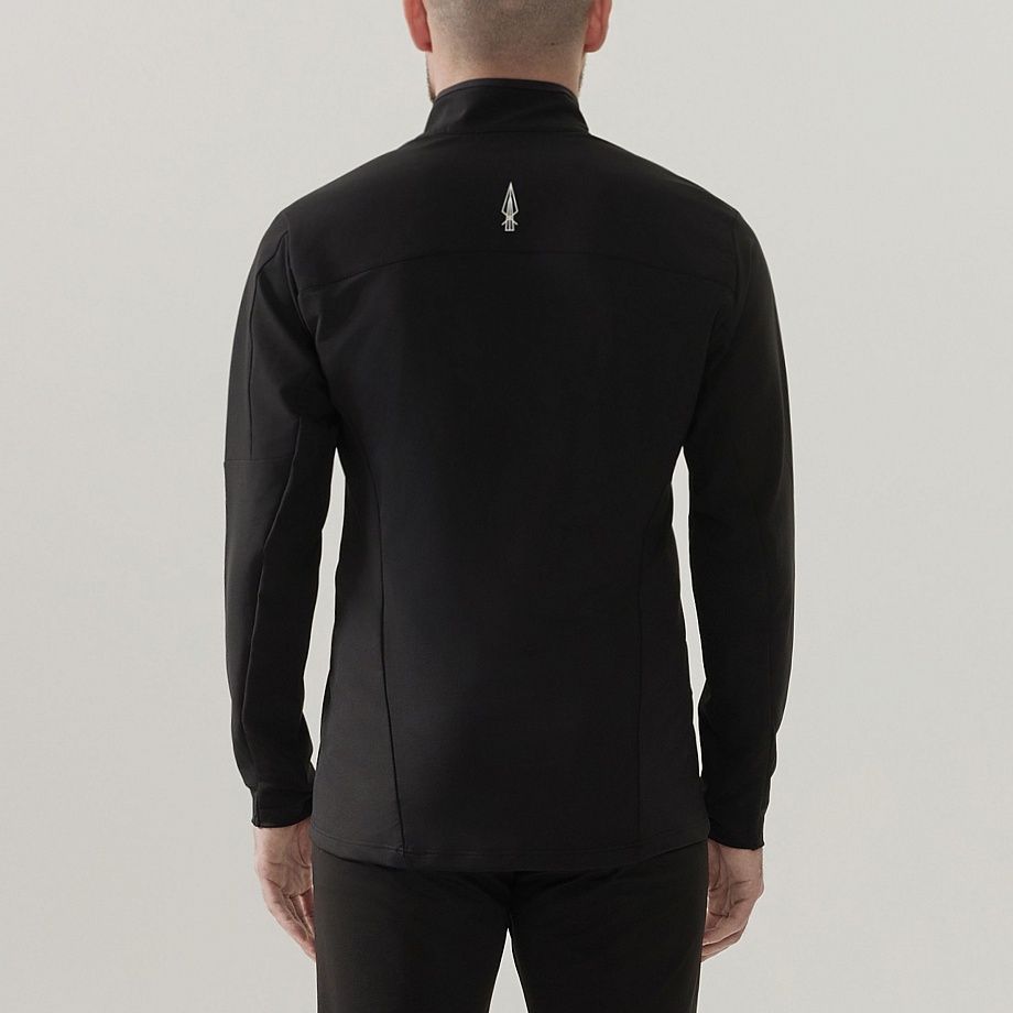 Джемпер INTRO TENDO 1/4 ZIP BLACK