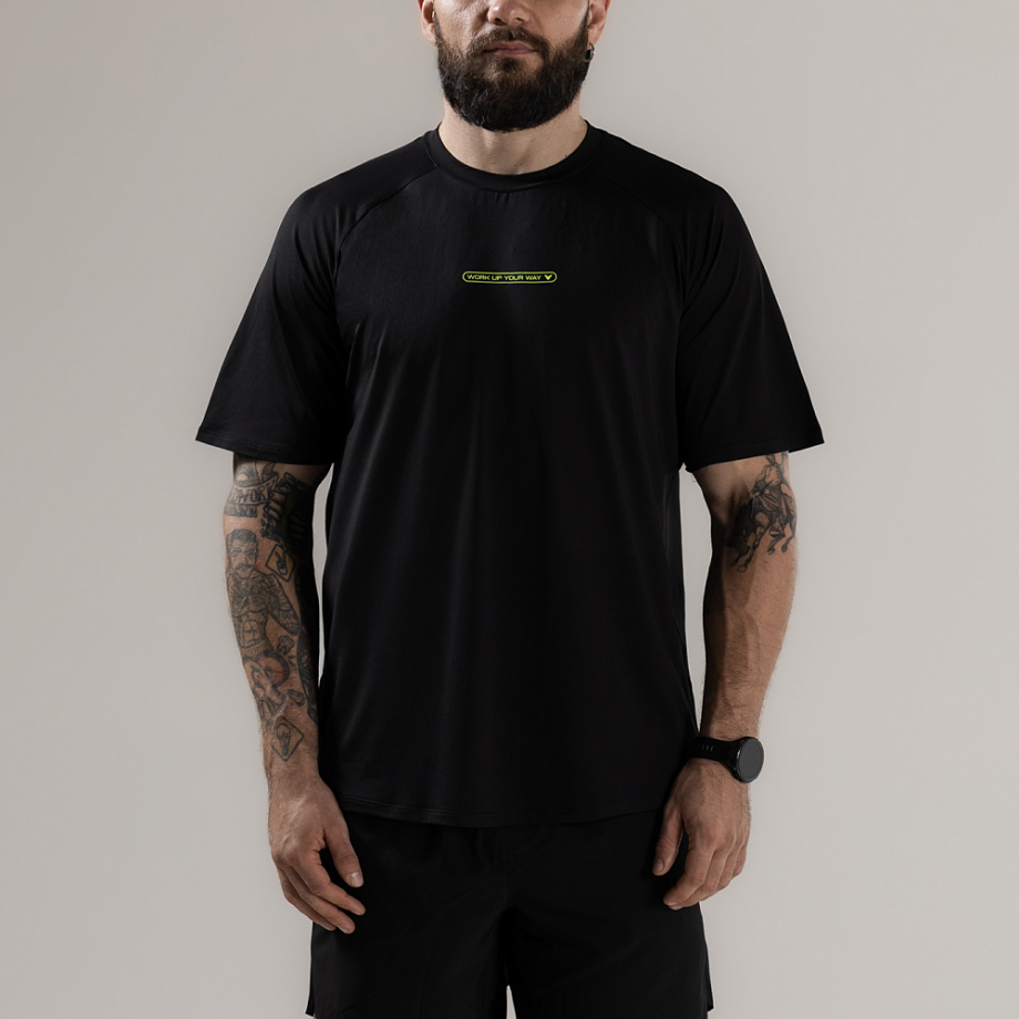 Футболка NEON WIDE FIT BLACK