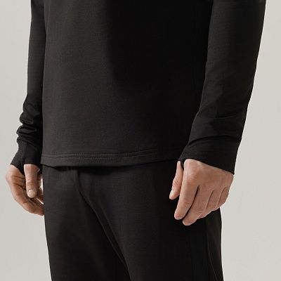 Джемпер INTRO 1/4 ZIP BLACK